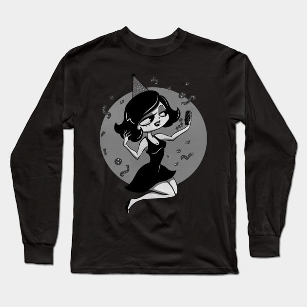 Selfie girl Long Sleeve T-Shirt by Pingolito